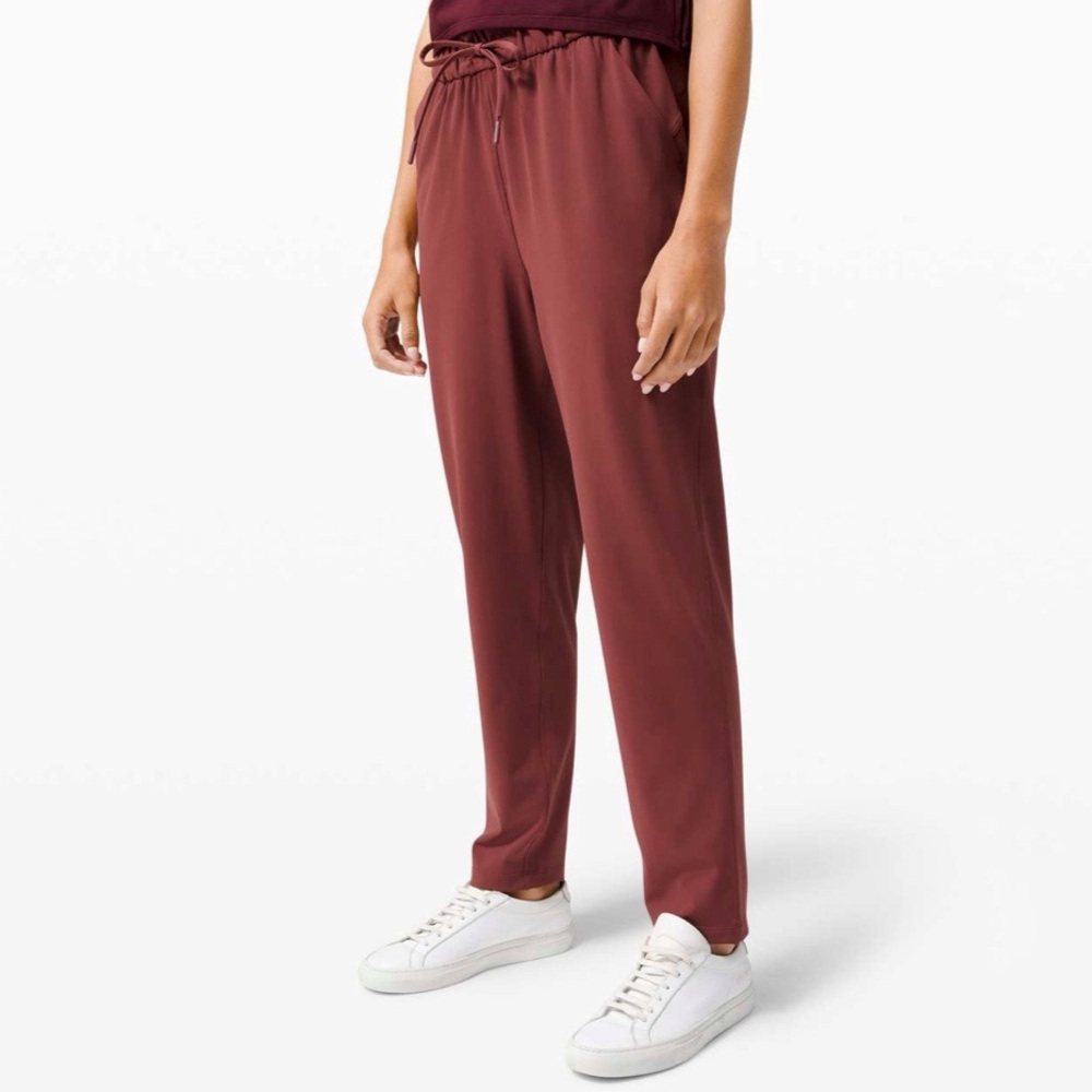 Lululemon | Keep Moving Pant 7/8 High‎ Rise Savannah Size 2